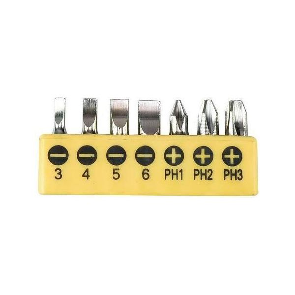 Set Di Inserti Strend Pro YF40516, 7 Pezzi, S2, Plo 3-4-5-6, Ph 1-2-3-image