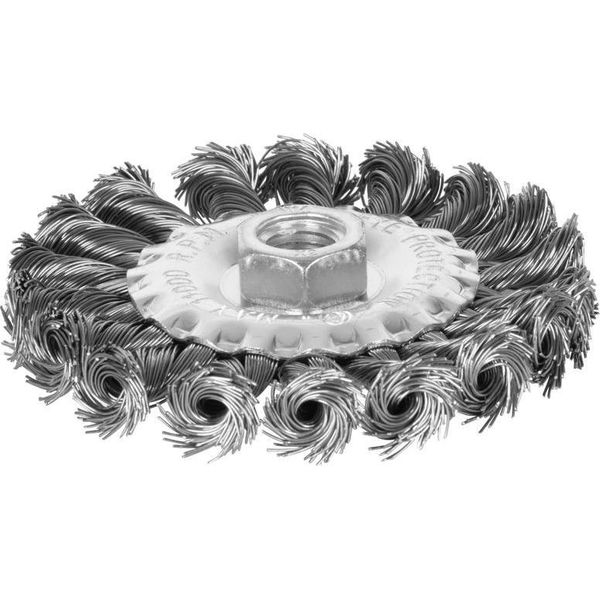 Spazzola Strend Pro CWB-505, 100 Mm, M14X2 Mm, A Treccia, Radiale, Filo 0.35 Mm-image