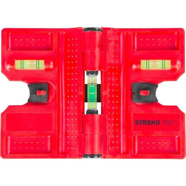 Livella Strend Pro FSB-12, 135 Mm, Angolare, Per Pali, Squadra Con Magnete-image