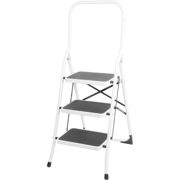 Scaletta Strend Pro LFT130 3 Gradini, In Acciaio, EN14183, Portata 150 Kg-image
