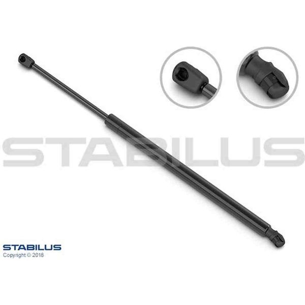 Vano Per Molle A Gas/Carico 567 Mm Stabilus LIFT-O-MAT Per Saab 900 Ii-image