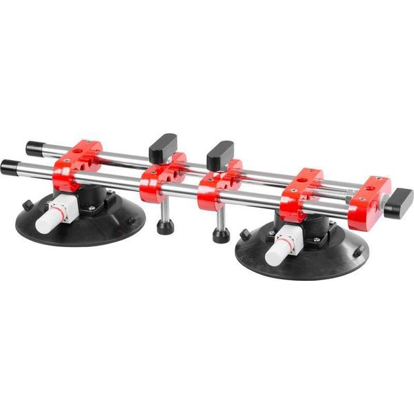 Ventosa Per Vetro Strend Pro, A 2 Coppe, Ausilio Di Livellamento Per Piastrelle E Rivestimenti, Professionale, Max. 150 Kg-image
