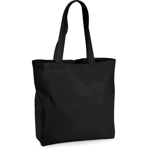 Westford Mill - Borsa Della Spesa "Premium"", Maxi, In Cotonelogico BC5400 (Taglia Unica) (Nero)"-image