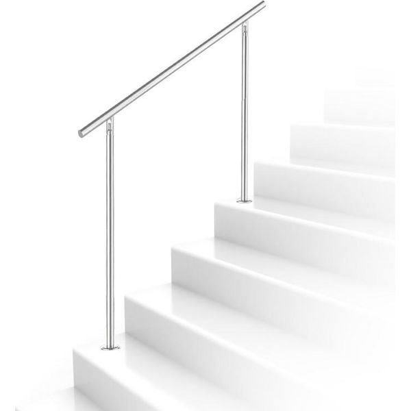 Ringhiera Per Scale 80 Cm Senza Traverse Ringhiere E Corrimano In Acciaio Inox Ringhiera Per Balconi Installazione Ringhiera Per Scale Balcone Balaustra Di Facile Manutenzione Per Interni Ed Esterni-image