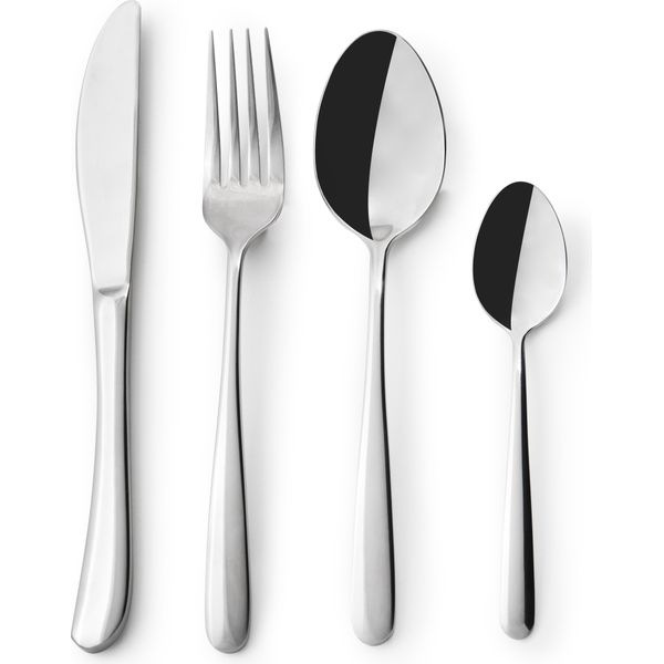 Set Di Posate Excelsa 24 Pezzi Prestige Acciaio Argento-image