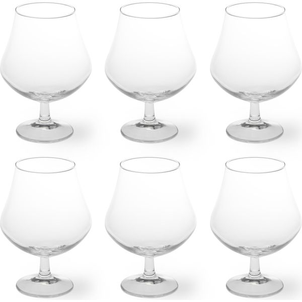 Set Di 6 Bicchieri Excelsa Bicchiere Da Cognac 63 Cl Trasparente-image
