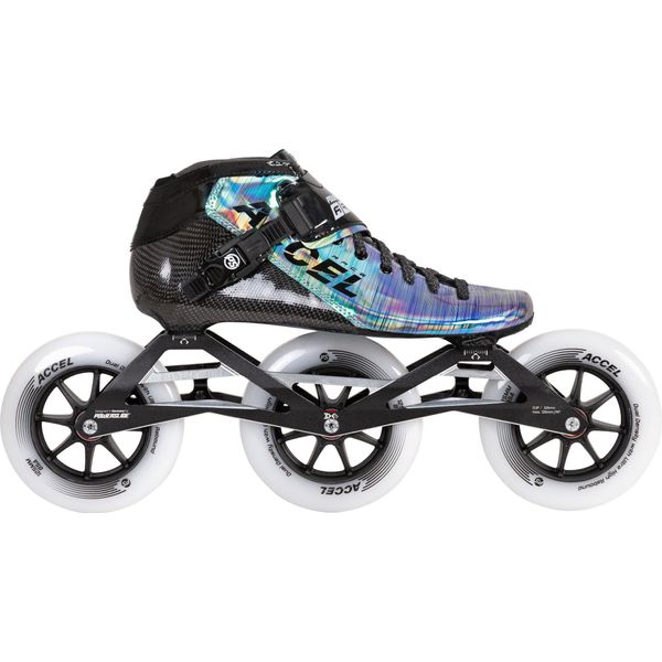 Pattini A Rotelle Powerslide Accel Race Reflective 125, 43, 3X, 125-image