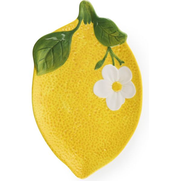 Excelsa Set Di 6 Piatti Amalfi In Ceramica 26X3X16 Cm Giallo-image