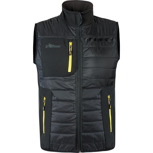 U-POWER Gilet Da Lavoro Wall Nero Carbonio 2XL-image