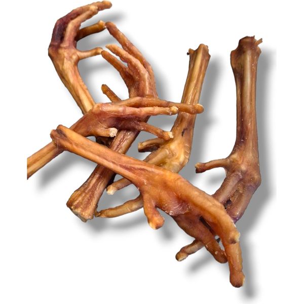 1 Kg Zampe Di Pollo Essiccate Da Masticare Per Cani Snack Per Cani Snack Da Masticare Essiccati-image