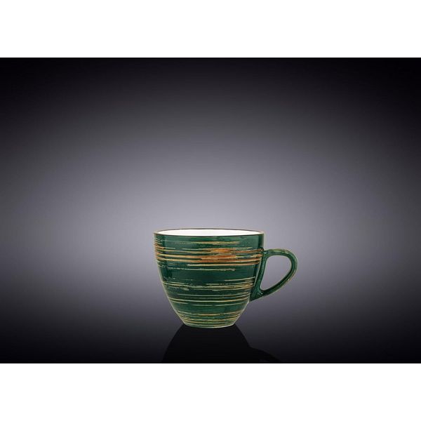 Tazza Da Espresso Wilmax, 110 Ml, Verde, Porcellana, WL-669534/A-image