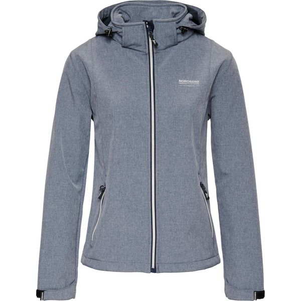 Nordberg Rinda - Giacca Estiva Softshell Outdoor Donna - Azzurro Melange - Taglia 4XL-image