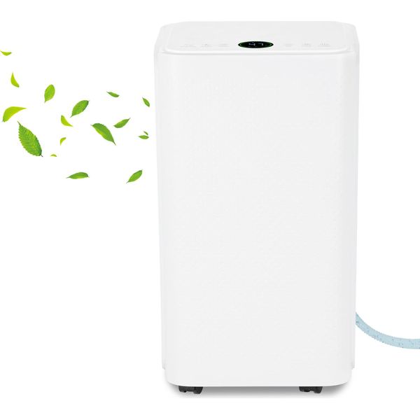 Deumidificatore Clanmacy - 16 L/Giorno, Contenitore Da 2L, Fino A 25 M², Elettrico, Asciugatura Biancheria, Timer, Modalità Automatica - Capacità Di Deumidificazione Degli Ambienti: 16 L/Giorno-image