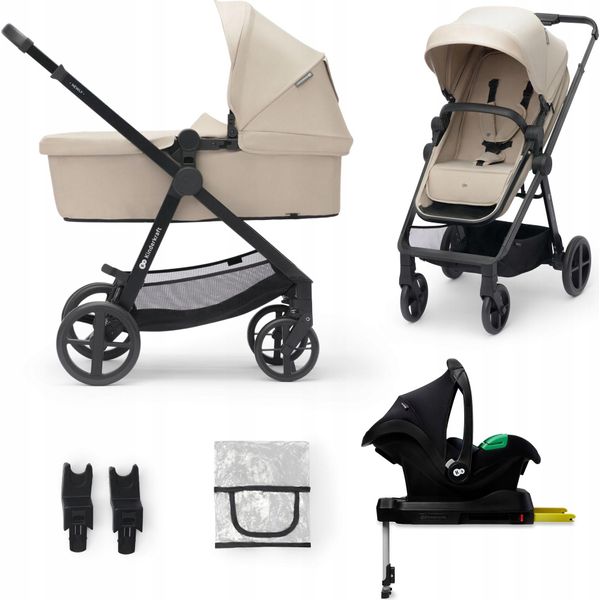 Kinderkraft Passeggino Combinato 4In1 Newly Classic Beige + Mink Pro-image
