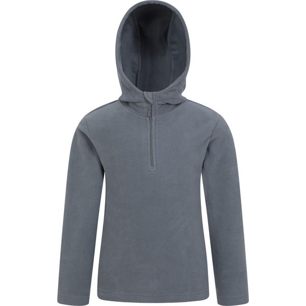 Mountain Warehouse - Felpa Con Cappuccio "Camber Ii"" Per Bambini MW2090 (116) (Grigio)"-image