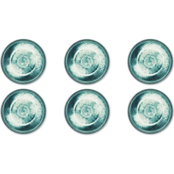 Excelsa Set Di 6 Piatti Da Portata Atena In Ceramica 33X1,5 Cm Colorati-image