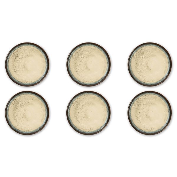 Excelsa Set Di 6 Piatti Da Portata Zeus In Ceramica 33X1,5 Cm Colorati-image