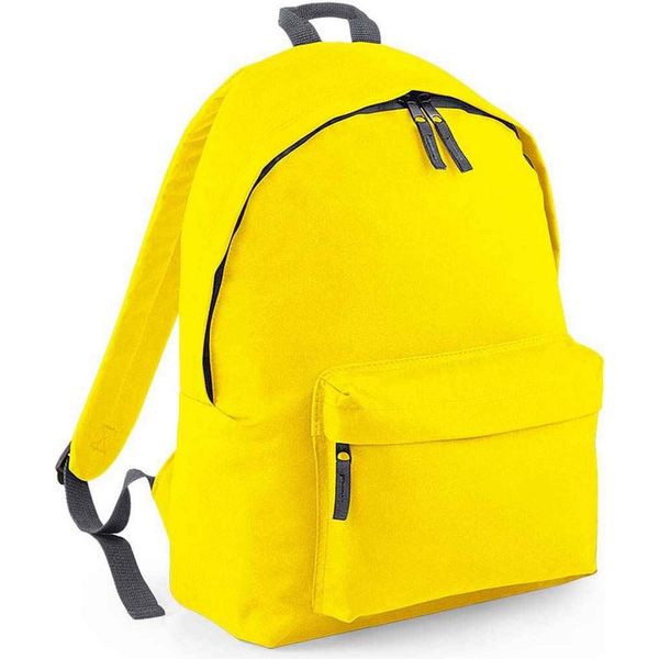 Bagbase - Zaino Original Fashion PC4227 (Taglia Unica) (Giallo/Grafite)-image