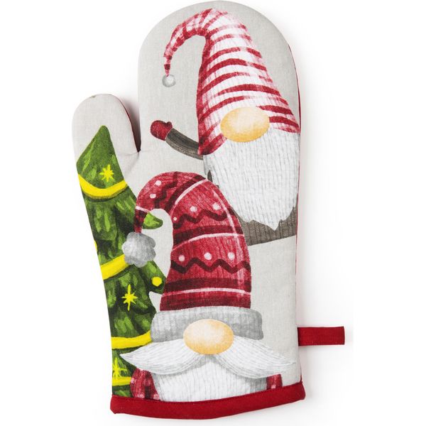 Excelsa Gnomo Friends Guanto Da Forno In Cotone 32Xh2X18 Cm Colorato-image