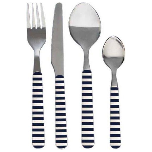 Marine Business Monaco Premium Set Di Posate 24 Pezzi Argento Argento Taglia Unica-image