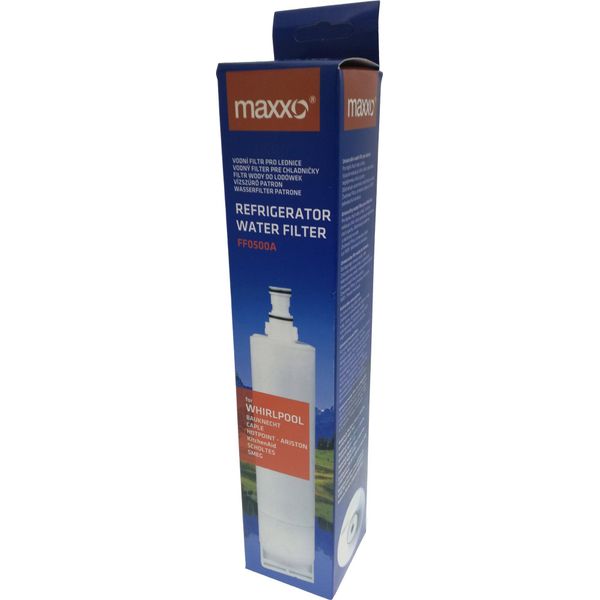 Maxxo FF0500A Filtro Acqua Di Ricambio Whirlpool, Bauknecht, Caple, Hotpoint-Ariston, Kitchenaid-image