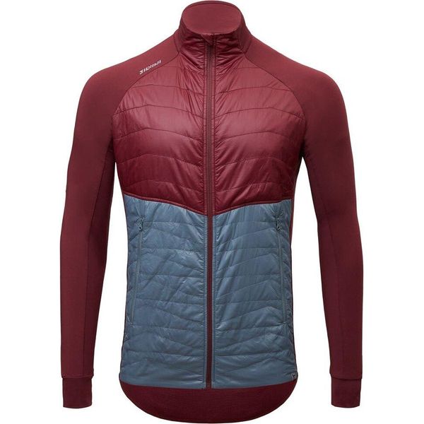 Felpa Silvini Grado MJ1714 Uomo Isolata Merlot-Charcoal Taglia 3XL 3221-MJ1714-22127-image