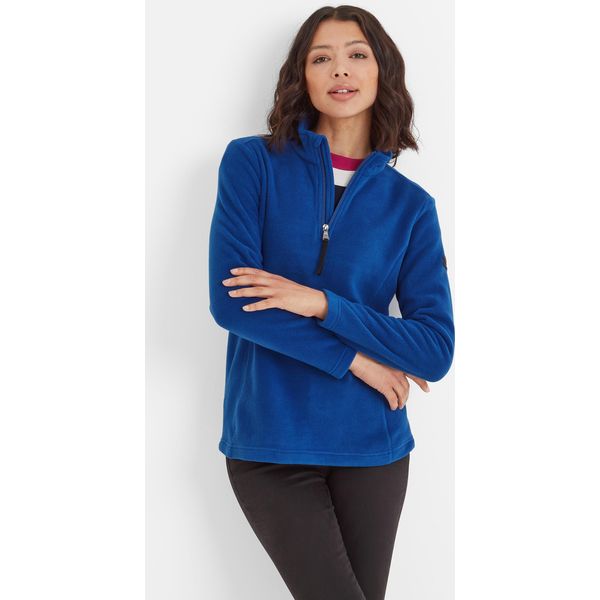 TOG24 - Top In Pile "Revive"" Con Zip Corta Da Donna TG146 (36 De) (Blu Royal)"-image