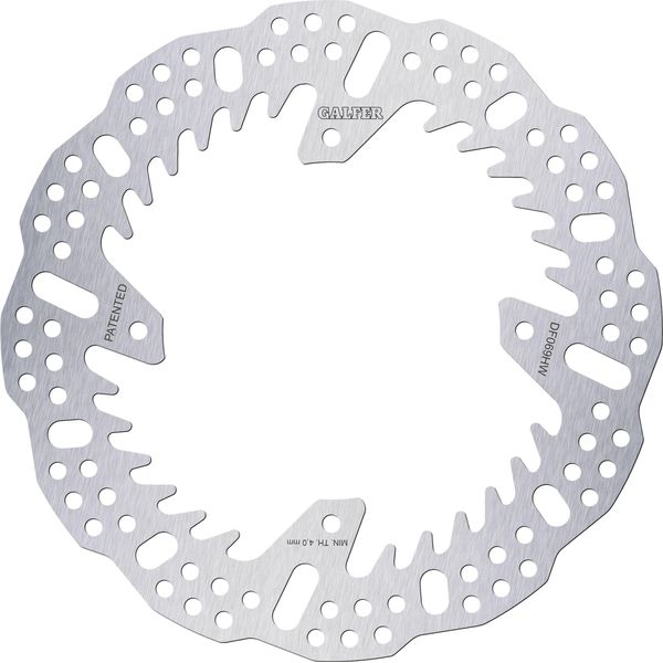 Disco Freno Galfer DF069HW Shark® Rigido Posteriore 240X5Mm Per Honda Cr R Crf X Rx, Hm Cre F L Rally 125 - 500 Ccm Anno 2002 - 2024-image