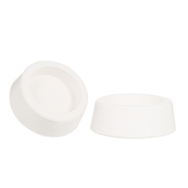 Set Di 2 Paracolpi In Gomma Per Scale Da Piscina - Tappi Terminali Adatti A Tubi Da 1,9" - Tappi Di Protezione Per Scale Da Piscina Incassate"-image