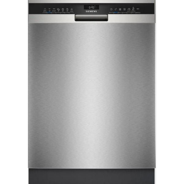 Lavastoviglie Da 60 Cm, 14 Coperti, 42 Db, Integrata Sottopiano, Acciaio Spazzolato Siemens Sn43Hi01Ms-image
