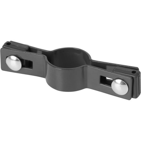 Morsetto Strend Pro Eurostandard, 38 Mm, Intermedio, Antracite, RAL7016, Per Palo Rotondo-image