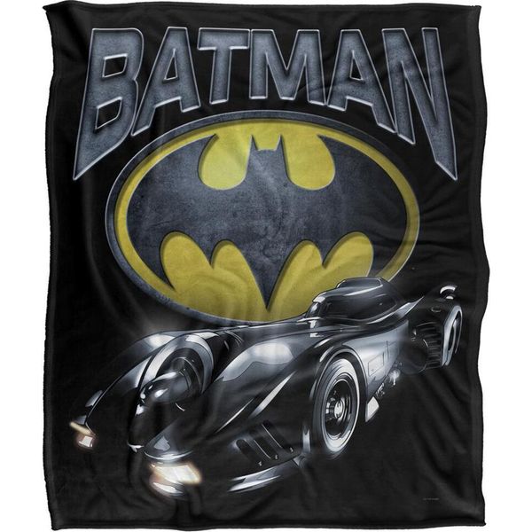 Batman - Coperta "Batmobile"", Logo TV19446 (Taglia Unica) (A Colori)"-image
