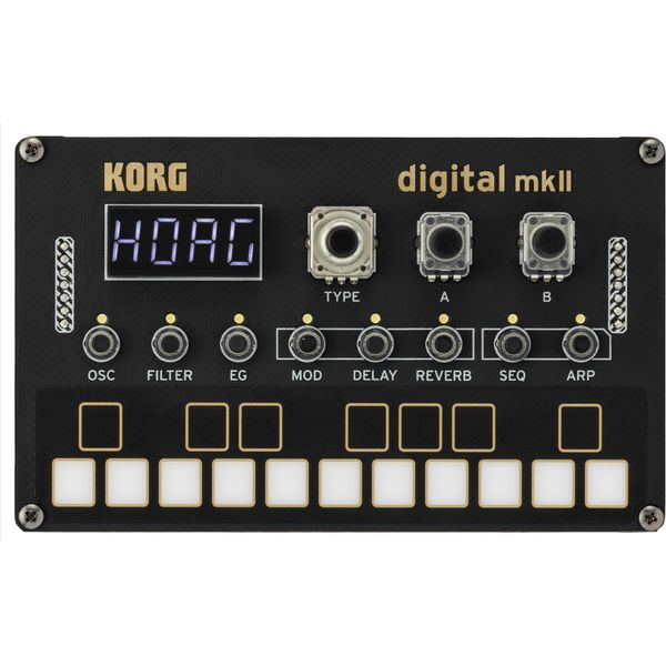 Kit Sintetizzatore Korg Nu:Tekt NTS-1 Digital Mkii - - Fai Da Te Nero-image