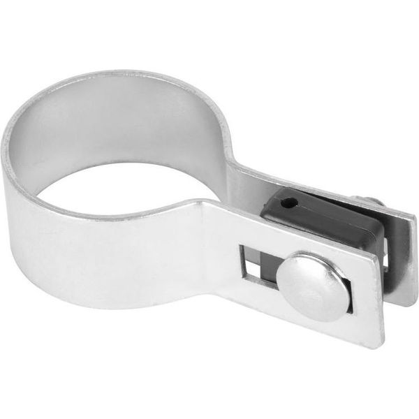 Morsetto Strend Pro Eurostandard, 48 Mm, Terminale, Zincato, Per Palo Rotondo-image