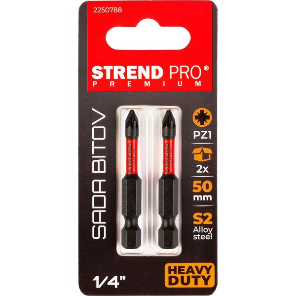 Bit Strend Pro Premium Pozidriv, Pz 1, Conf. 2 Pz-image