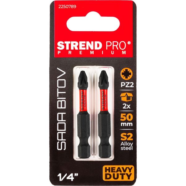 Bit Strend Pro Premium Pozidriv, Pz 2, Conf. 2 Pz-image