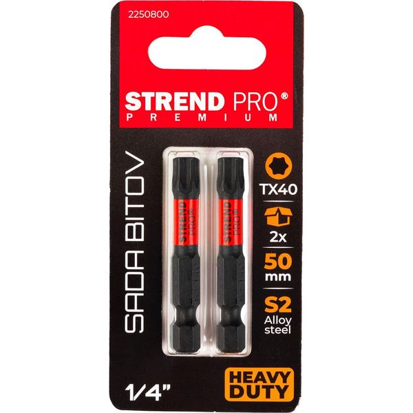 Bit Strend Pro Premium Torx, T 40, Conf. 2 Pz-image