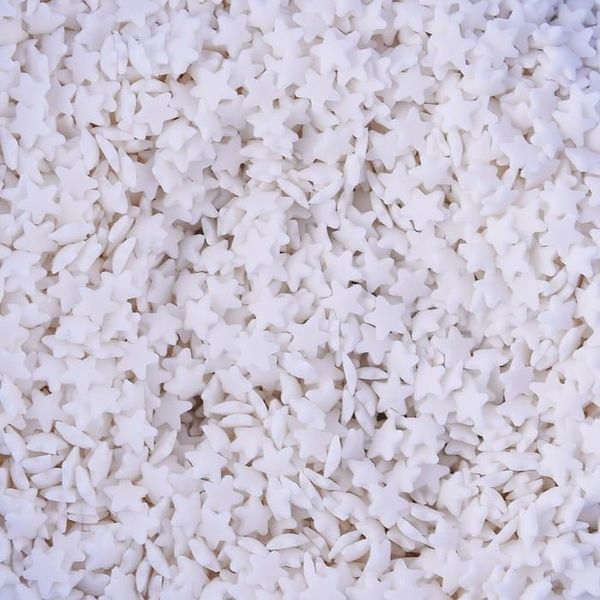 Stelle Bianche Spruzzi Di Zucchero 1 Kg Di Coriandoli-image