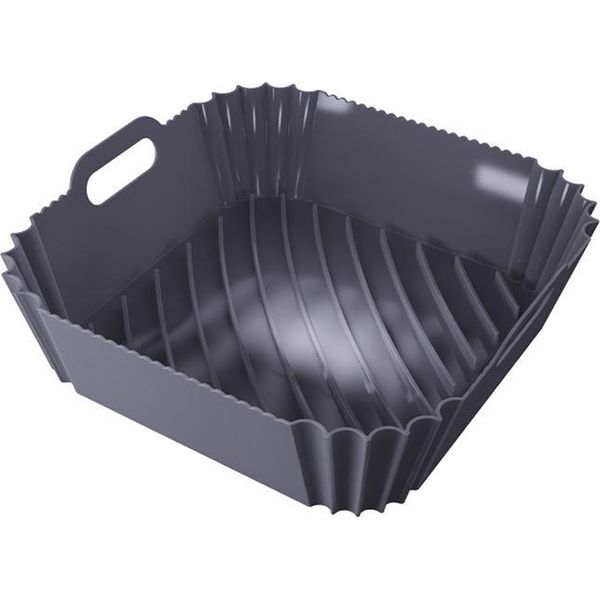 Inserto In Silicone Per Friggitrice Senza Grassi Air Fryer Teglia Quadrata Da 18 Cm-image