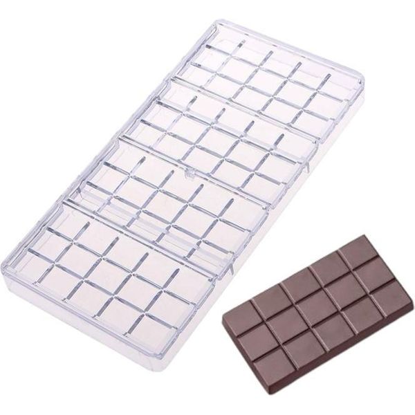 Stampo Per Cioccolato In Policarbonato Tavoletta Di Cioccolato-image