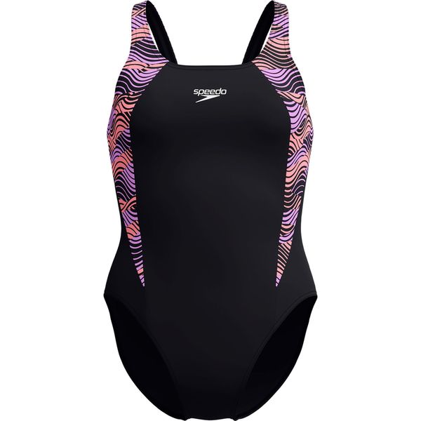 Speedo - Costume Da Bagno "Hyperboom"" A Dorso Semiaperto Per Donna GT5000 (36 De) (Nero)"-image