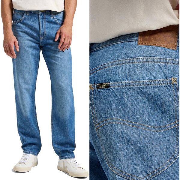 Lee Herren, Jeanshosen, Loose Fit Oscar, W38 L34, Blau, Jeans, Baggyjeans, Buggy-image