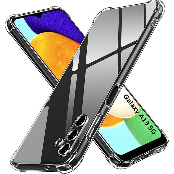 Custodia Per Samsung Galaxy A13 5G - Custodia Trasparente Antiurto Per Telefoni Cellulari Custodia Protettiva Antigraffio Ultra Sottile Phonillico-image