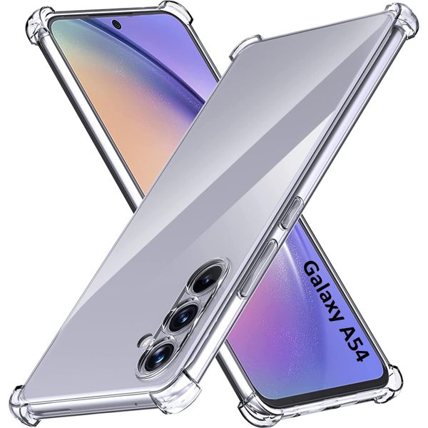 Custodia Per Samsung Galaxy A54 5G - Custodia Trasparente Antiurto Per Telefoni Cellulari Custodia Protettiva Antigraffio Ultra Sottile Phonillico-image