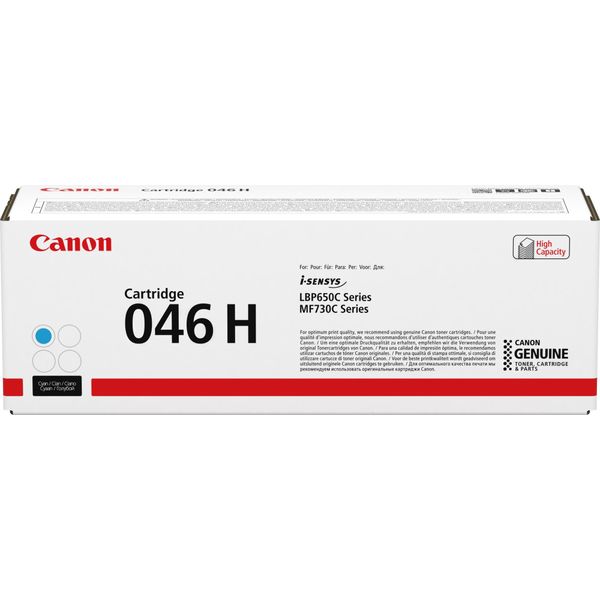 Canon 046 H - Alta Capacità - Ciano - Originale-image