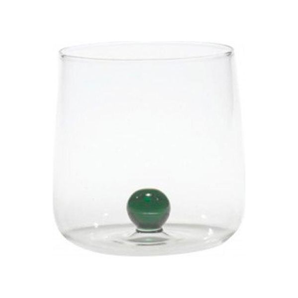 Bicchiere Borosilicato Bilia Tumbler Zafferano Set 6 Pezzi Colore Verde-image