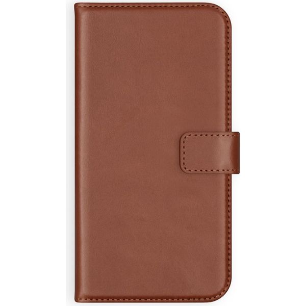 Custodia Per Iphone 11 Pro Max - Vera Pelle - Selencia Flip Flap - Marrone Chiaro-image