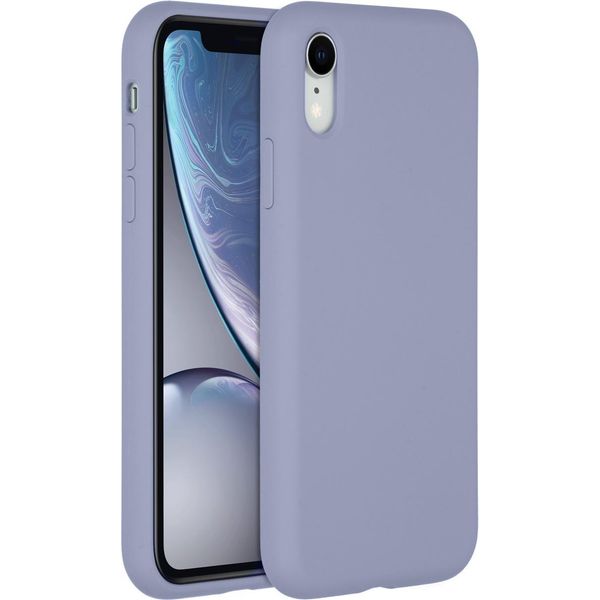 Cover Per Iphone Xr - Silicone - Custodia/Copertura Morbida Accezz - Lavanda-image