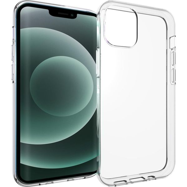 Custodia Per Iphone 13 Mini - Silicone - Custodia Morbida Accezz/Copertina Posteriore - Trasparente-image