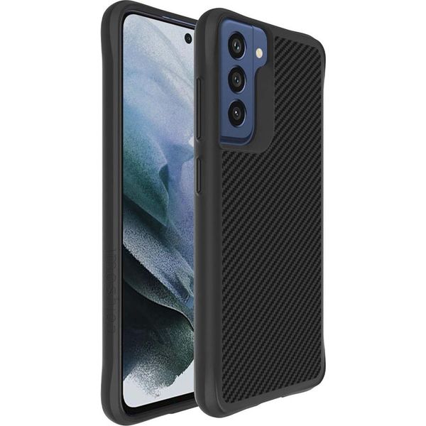 Samsung Galaxy S21 Fe Cover - Plastica - Imoshion Custodia Rigida/Backcover - Nero-image